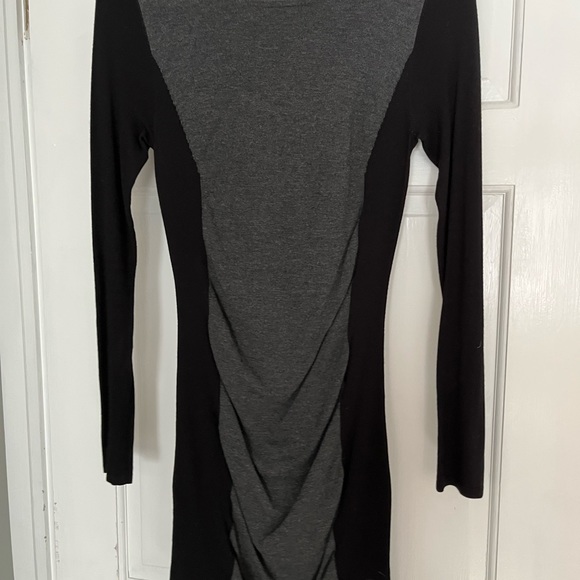 Express Ruched Sweater Dress - Picture 6 of 6